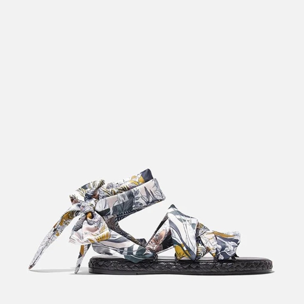 Robert Clergerie - Isabela Ankle Tie Sandal - US Size 8 - Picture 5 of 11